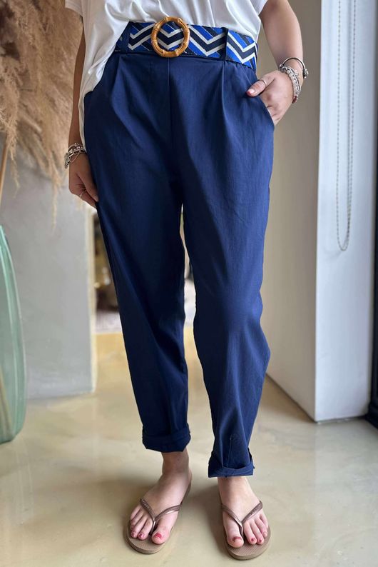 Guitar Belt Magic Pant Navy 